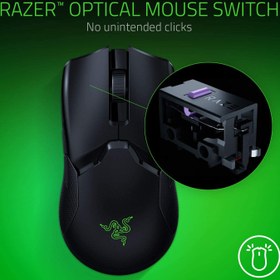 تصویر ماوس ریزر گیمینگ Viper Ultimate بدون داک شارژ Razer Viper Ultimate without Charging Dock Gaming Mouse