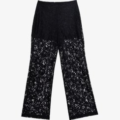 تصویر شلوار زنانه برنس مدل قاصدک رنگ مشکی سایز ۴۸ 