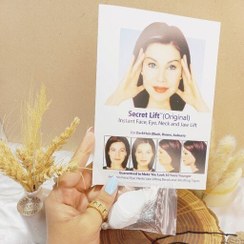 تصویر چسب لیفت صورت و شقیقه 40و20 عددی Face and temple lift glue, 20 and 40 pieces