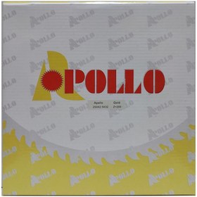 تصویر تیغه اره آب صابونی آپولو طلایی 200 دندانه APOLLO 250×2.5×32 