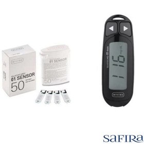 تصویر نوار تست قند خون آرکری مدل Glucocard-01 Sensor بسته 50 عددی Arkray 01 Sensor Blood Glucose Test Strips