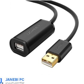 تصویر کابل افزایش طول USB اکتیو یوگرین مدل US121 10326 طول 30 متر 