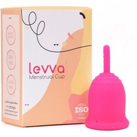 تصویر کاپ قاعدگی سایز کوچک لیوا فارما Levva Pharma Menstrual Cup Small