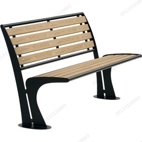 تصویر نیمکت پارکی کد N3 