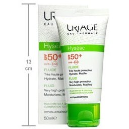 تصویر کرم ضد آفتاب اوریاژ مدل URIAGE Hyseac با SPF50 حجم 50 میل Uriage Hyseac SPF50 Sunscreen Cream 50ml