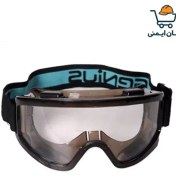 تصویر عینک ایمنی طلقی کشدار ضد گرد و غبار جنیوس 