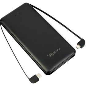 تصویر شارژ همراه وریتی مدل V-PA128 10W ظرفیت 10000 میلی آمپر ساعت Verity V-PA128 10000mAh Power Bank