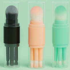 تصویر براش کپسولی مسافرتی - صورتی 