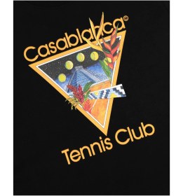 تصویر Tennis Club T-Shirt Black | Alpide Store 