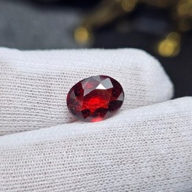 تصویر نگین سنگ طبیعی گارنت معدنی کد S3734 