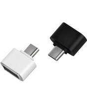 تصویر مبدل microUSB به USB OTG معمولی 