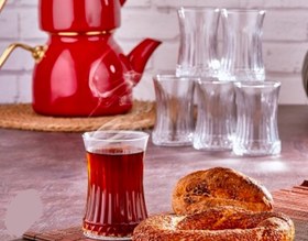 تصویر استکان تک پاشاباغچه طرح الیسا کد42901 