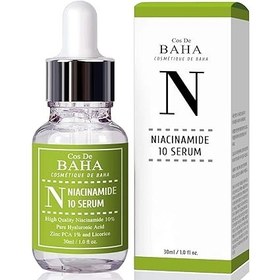 تصویر سرم نیاسینامید 10% + زینک 1% کاز دی باها | Cos De BAHA Niacinamide 10% + Zinc 1% Serum Cos De BAHA Niacinamide 10% + Zinc 1% Serum