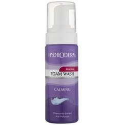 تصویر فوم شستشوی صورت مناسب پوست نرمال حاوی آلوئه‌ورا هیدرودرم Hydroderm Aloevera Foam Wash 