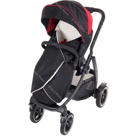 تصویر کالسکه گراکو مدل Evo XT Black Red Graco EVO™ XT Black Red Stroller