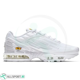 all white nike air max plus 3