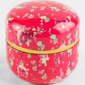 تصویر قوطی فلزی سرخابی 