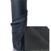 تصویر لایی حریر مشکی 100 یاردی عرض 150 سانتی متر silk layer