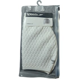 تصویر کلاه شنا مدل SW-40-BUBBLE - سرمه ای 