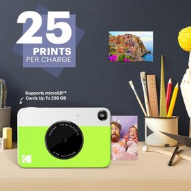 تصویر دوربین عکاسی چاپ سریع کداک Kodak printomatic Instant print green 