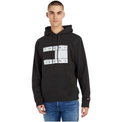 تصویر سویشرت اورجینال برند Tommy hilfiger مدل TJM REG FLAG SPRAY HOODIE کد 767130427 