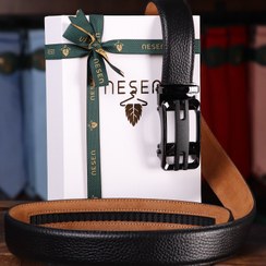 تصویر کمربند مردانه ریلی چرم طبیعی نسن - KR20 