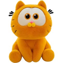 تصویر عروسک گارفیلد سایز ۲۰ سانتی 