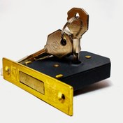 تصویر قفل کمکی گاوصندوقی زایس آیکون | ZEIES-IKON مدل کلید چهارپر، امنیت بالا، مناسب درب چوبی و فلزی 