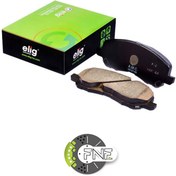 تصویر لنت ترمز جلو میتسوبیشی لنسر سال ۲۰۱۳ تا ۲۰۱۸ الیگ سرامیکی کد MA16 