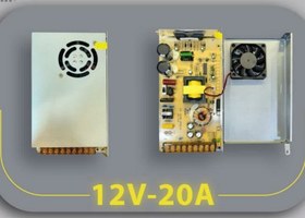 تصویر پاور درجه یک ۱۲V - 20A 