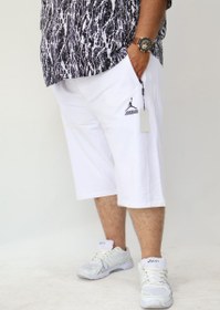 تصویر شلوارک سفید 