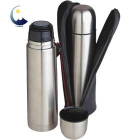 تصویر فلاسک یونیک در دو سایز 0.5 و 1 لیتری Unique flask in two sizes of 0.5 and 1 liter