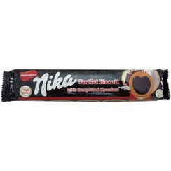 تصویر بیسکویت تارت قلبی شکلاتی نیکا 