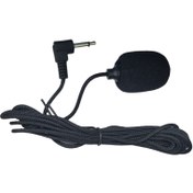 تصویر میکروفون مکالمه اکسترنال خودرو مناسب مانیتور اندروید External car microphone suitable for Android monitor