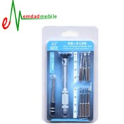 تصویر پیچ گوشتی 8 کاره Sunshine SS-5108 Sunshine SS-5108 10 in 1 Precision Repair Tool Set