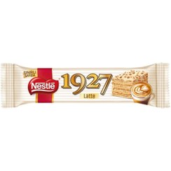 تصویر ویفر شکلات لاته نستله nestele latte 1927 وزن 30 گرم 