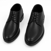 تصویر کفش چرم مجلسی مردانه مدل 2082786 رنگ مشکی 