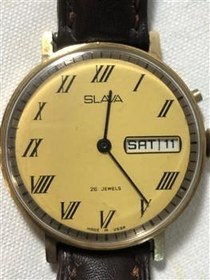 تصویر ساعت کوکی slava ساخت شوروی 