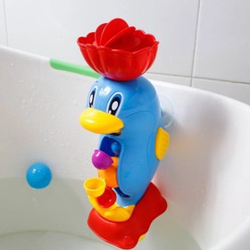 تصویر آبریز حمام طرح دلفین •سایز بزرگ آیتم:8867 