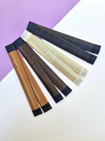 تصویر بامتل خطکشی مو 