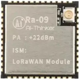 تصویر ماژول مخابراتی فرستنده-گیرنده LoRa Ra-09 فرکانس 410MHz تا 525MHz 