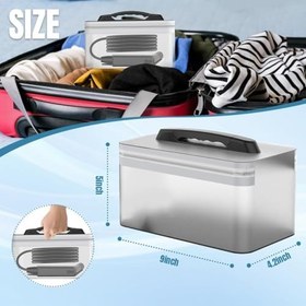 تصویر پمپ آب مسافرتی شارژی با مخزن آب، برای توالت، کمپینگ، پیاده روی، استفاده در فضای باز - ارسال 20 روز کاری 