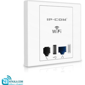 تصویر اکسس پوینت آی پی کام AP255 دیواری AP255 300Mbps Wireless In-wall Access Point