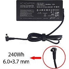 تصویر شارژر لپ تاپ ایسوس ۲۰V ۷.۵A سوزن دار 