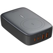 تصویر شارژر رومیزی الدینیو مدل GAN-6IN1-Q4010 توان 140 وات 