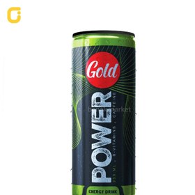 تصویر نوشابه انرژی زا گلد پاور (Gold Power) حجم 250 میلی لیتری - 24 عدد 