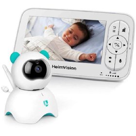 تصویر پیجر و دوربین چرخشی اتاق کودک هیم ویژن HEIMVISION 