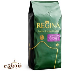 تصویر دان قهوه رجینا(30% عربیکا-70% ربوستا)(1kg) 