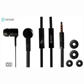 تصویر هندزفری با سیم سلبریت D2 Celebrat D2 Wired Handsfree
