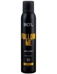 تصویر اسپری بدن آقایان Follow me حجم 150 میل بیول Biol Body Spray Follow me For Men 150 ml